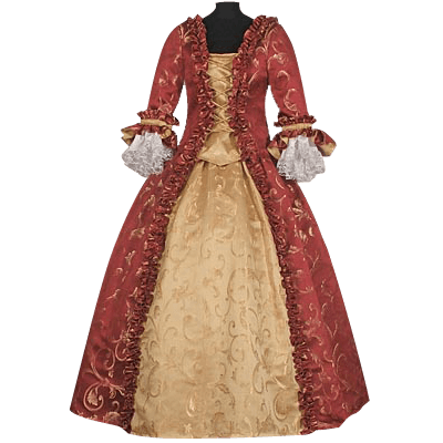 Baroque Renaissance Gown - Custom - MCI-104-C by Medieval and ...