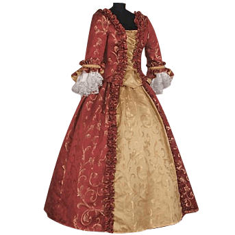 Baroque Renaissance Gown - Custom - MCI-104-C by Medieval and ...