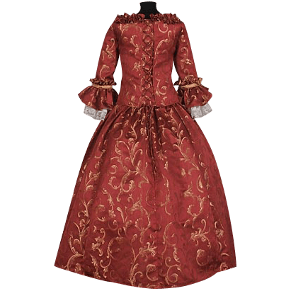 Baroque Renaissance Gown - Custom - MCI-104-C by Medieval and ...