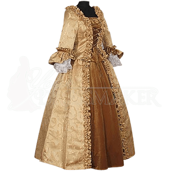 Baroque Renaissance Gown - Custom - MCI-104-C by Medieval and ...