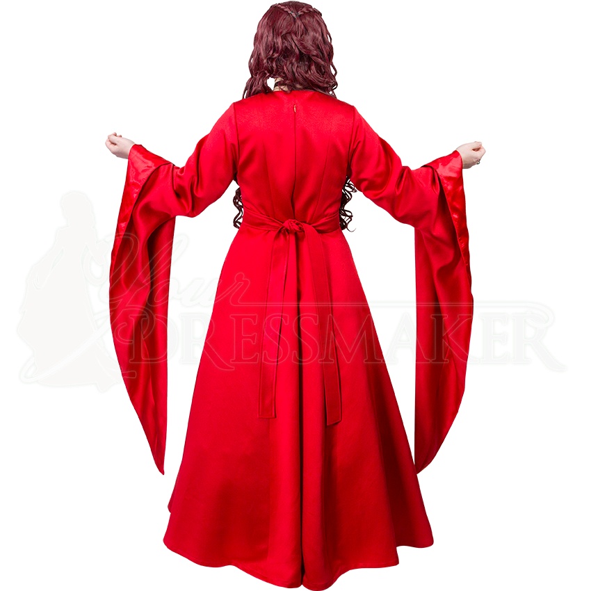 Red Priestess Dress - MCI-663 by Medieval and Renaissance Clothing ...