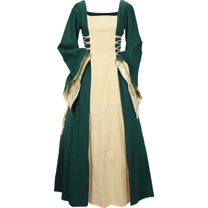 Side Laced Medieval Maiden Dress