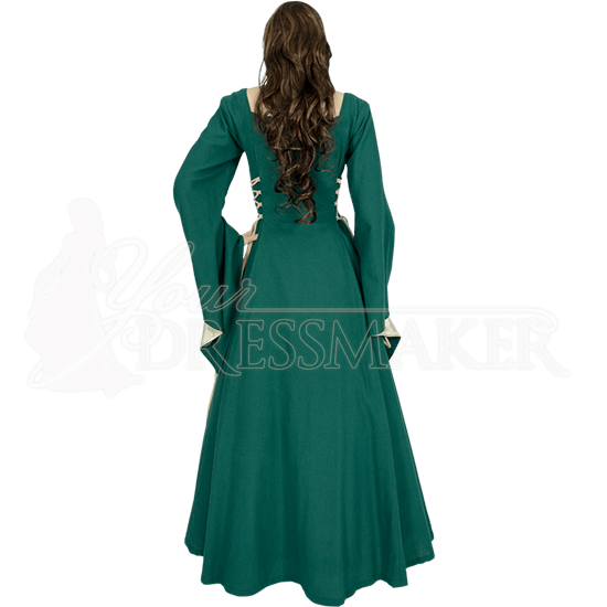 Side Laced Medieval Maiden Dress - MCI-626 by Medieval and Renaissance ...