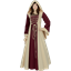 Hooded Medieval Maiden Dress