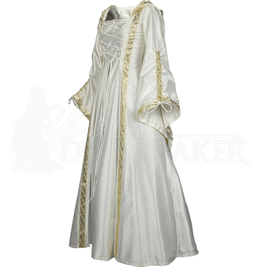 Hooded Medieval Wedding Dress Mci 628 H By Medieval And Renaissance Clothing Handmade 0652