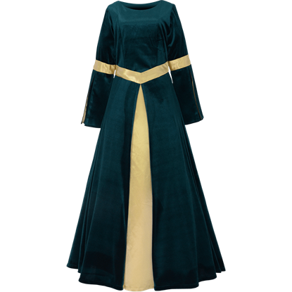 Ladies Velvet Renaissance Gown