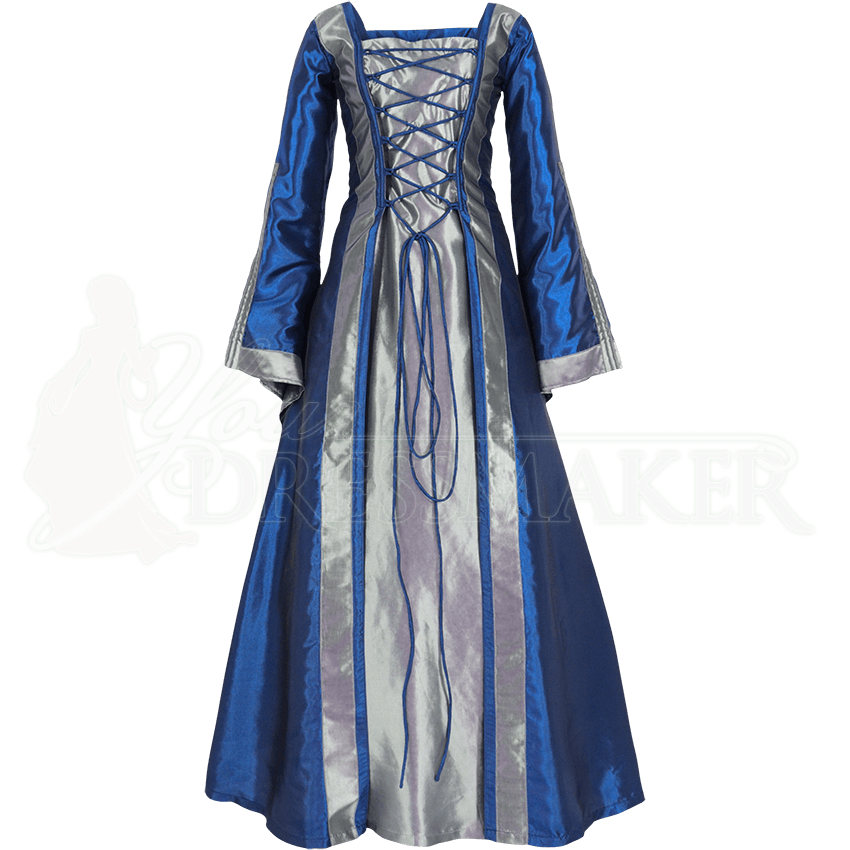 Renaissance Sorceress Dress - Royal Blue - MCI-641-Blue by Medieval and ...