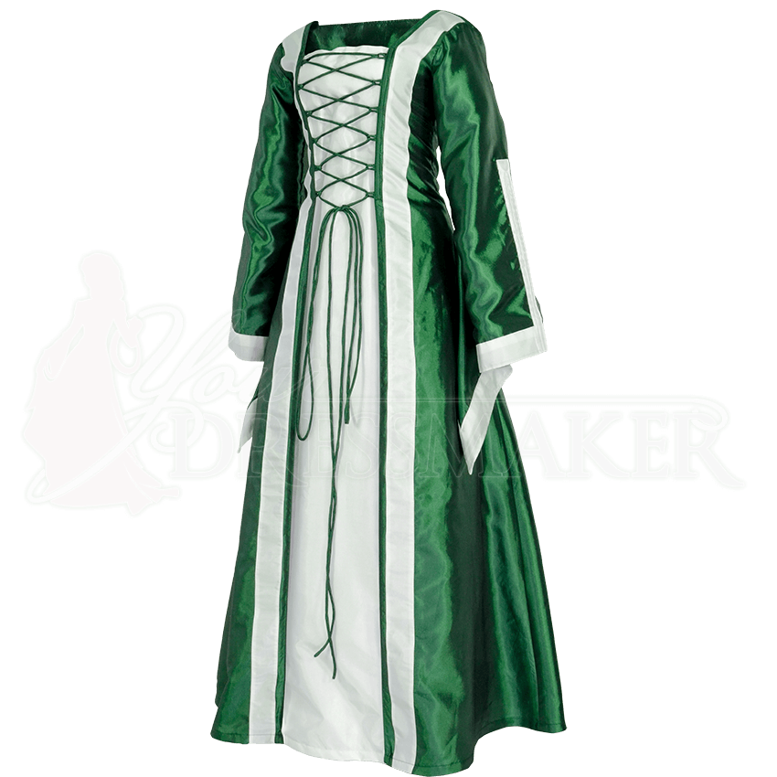 Renaissance Sorceress Dress Green MCI641Grn by Medieval and