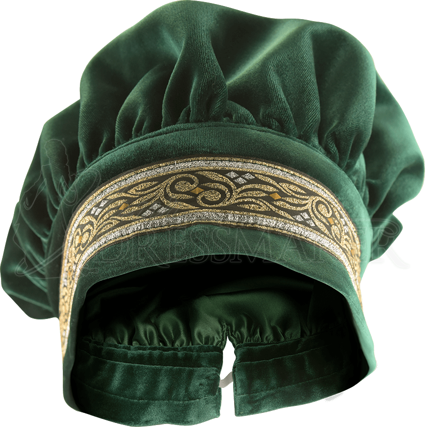 Renaissance Muffin Hat - MCI-562 by Medieval and Renaissance Clothing ...