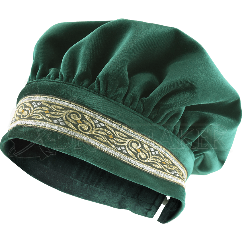 Renaissance Muffin Hat - MCI-562 by Medieval and Renaissance Clothing ...