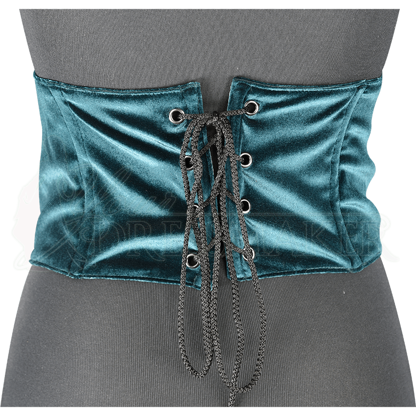 Royal Velvet Waist Cincher MCI5896 by Medieval and Renaissance Clothing, Handmade Clothing