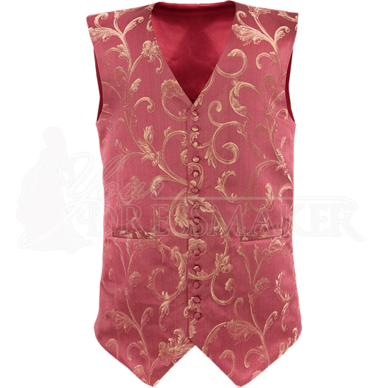 Mens Brocade Vest MCI409 by Medieval and Renaissance Clothing