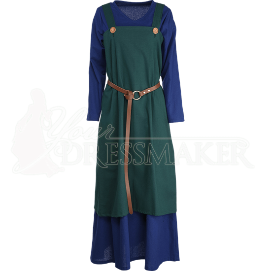 Ladies Viking Dress Ensemble