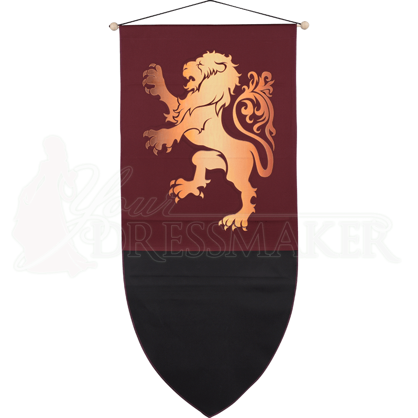 Rampant Lion Banner - MCI-8005 by Medieval and Renaissance Clothing ...