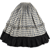 Plaid Civil War Skirt